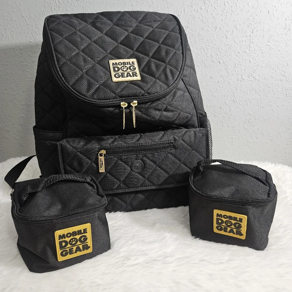 Pet Gear Backpack And Food Containers